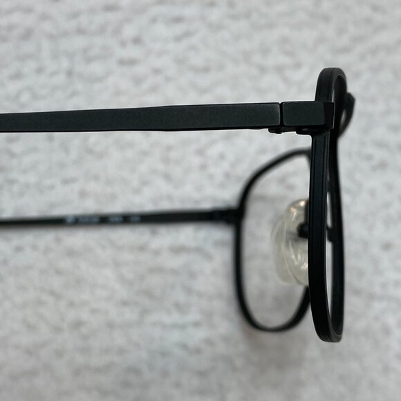 Artcraft USA Eyeglasses Frame Aviator 55-18-145 Jet Black Matte - Picture 3 of 14